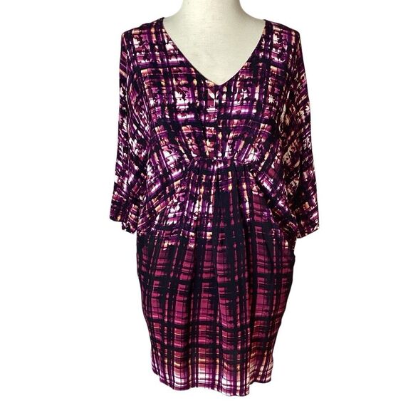 Anthropologie Maeve Petal Palette Tunic Dress Dolman Sleeves Women’s X-Small - Picture 2 of 9